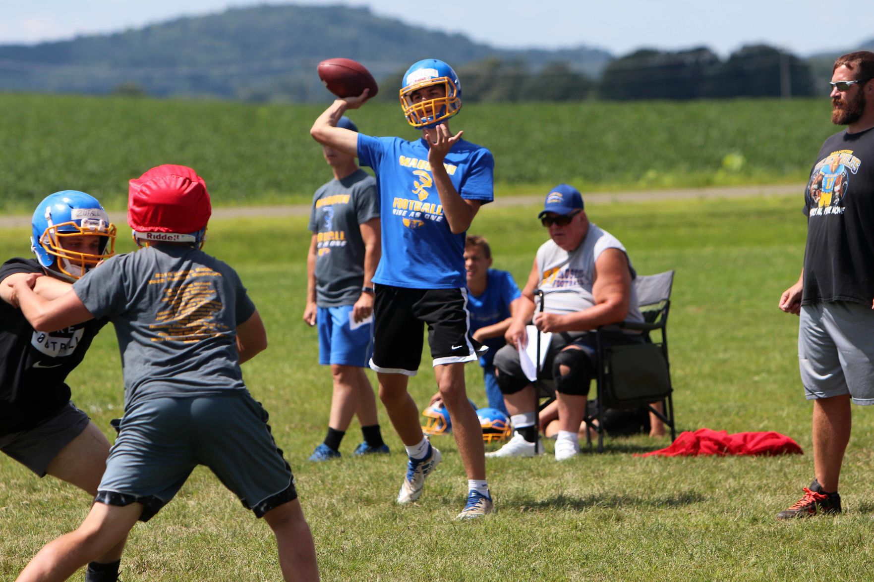 Mauston Football Practice
